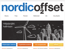 Tablet Screenshot of nordicoffset.fi
